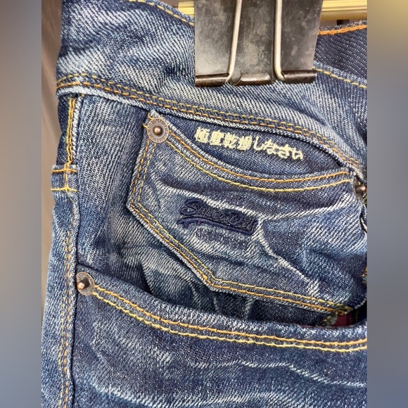 SUPERDRY Dark Wash Jeans - Standard Tomboy - Picture 2 of 5